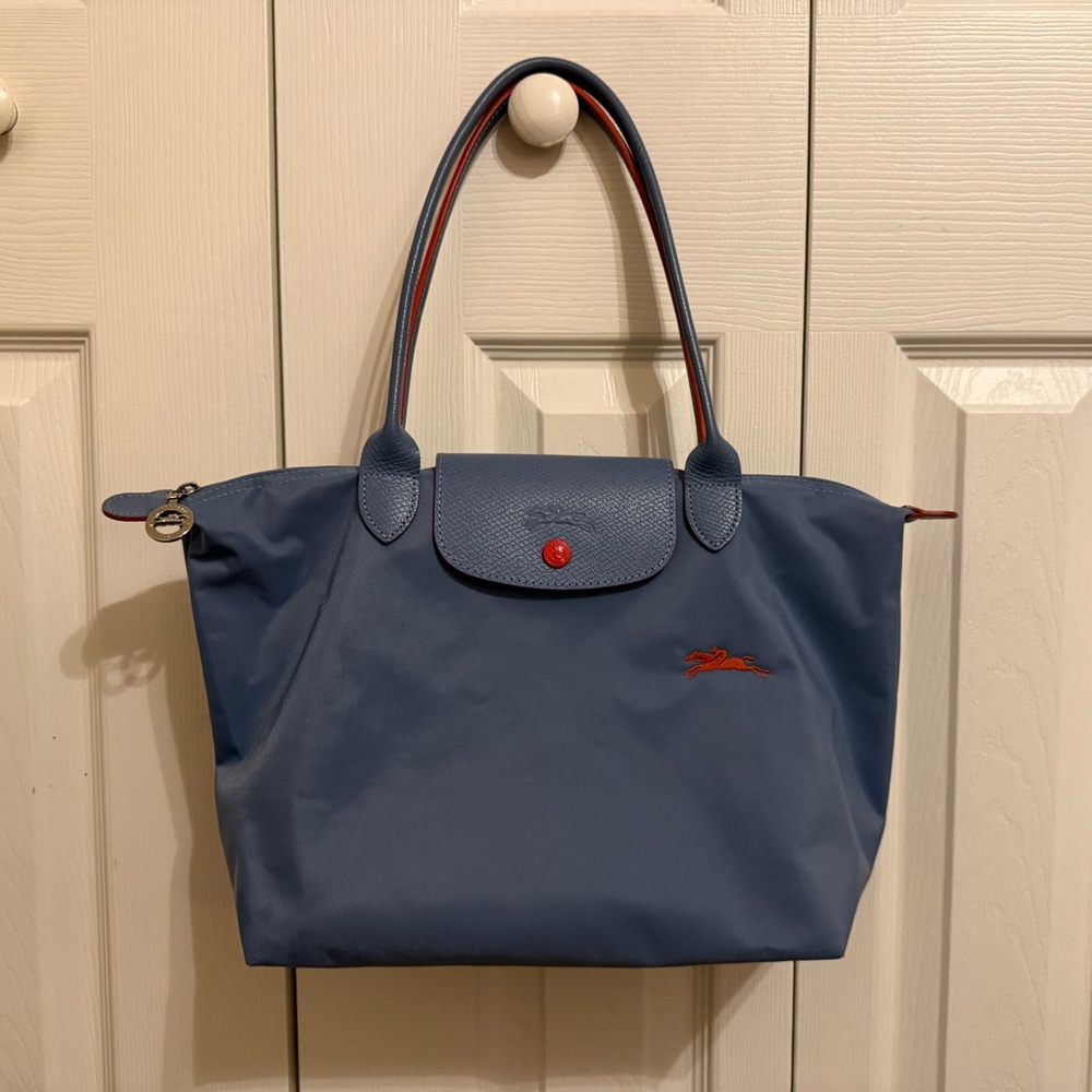 Longchamp Le pliage club bag blue haze